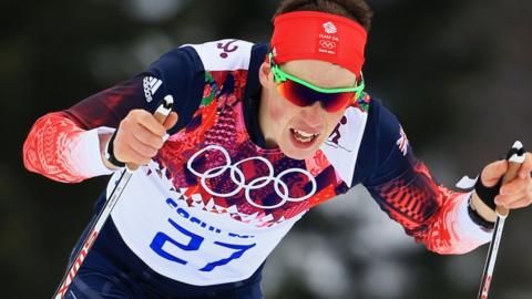 British cross-country skier Andrew Musgrave