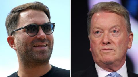 Eddie Hearn and Frank Warren