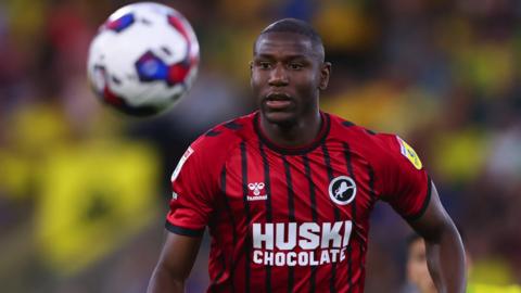 Benik Afobe in action for Millwall