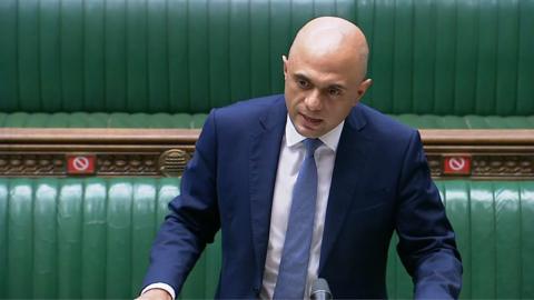 UK Health Secretary Sajid Javid