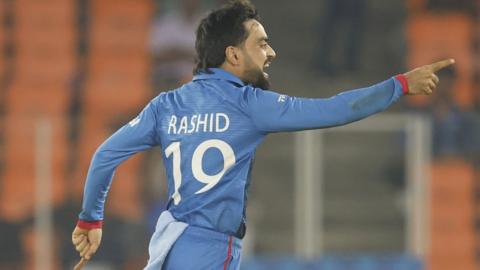 Rashid Khan's four wickets helped Afghanistan level the T20 series in Sharjah