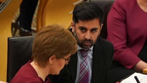 Nicola Sturgeon and Humza Yousaf