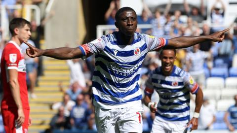 Tyrese Fornah scores for Reading against Middlesbrough