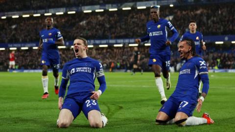 Chelsea celebrate