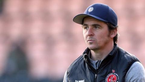 Joey Barton has led Fleetwood Town to ninth in League One and just two points outside the play-off places