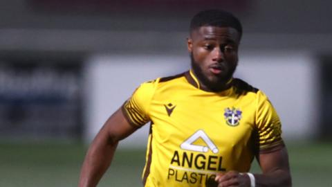 Sutton United winger David Ajiboye