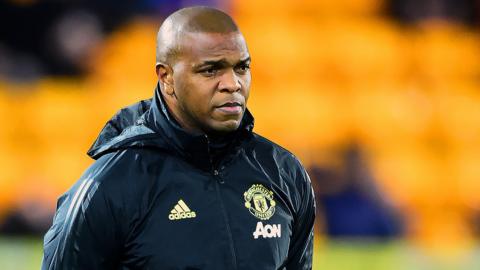 Manchester United youth coach Quinton Fortune