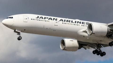 A Japan Airlines plane