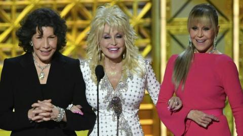 Lily Tomlin, Dolly Parton and Jane Fonda