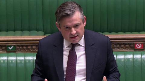 Jonathan Ashworth in the House of Commons