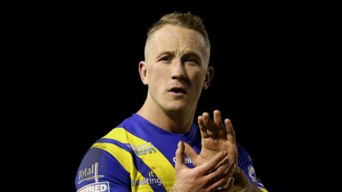 Warrington Wolves' Jason Clark