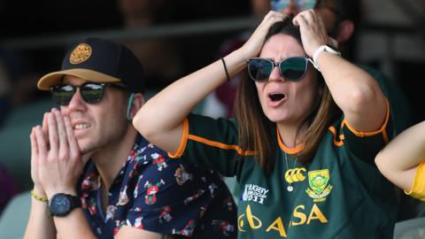 South Africa cricket supporters