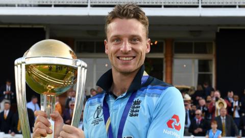 Jos Buttler was part of England's World Cup-winning team in 2019