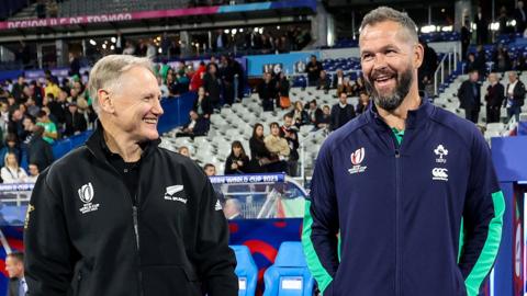 Joe Schimdt and Andy Farrell