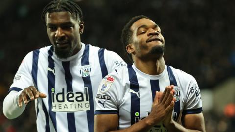 West Brom celebrate