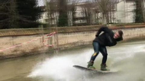 Paris wakeboarder