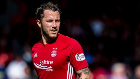 Aberdeen striker Stevie May