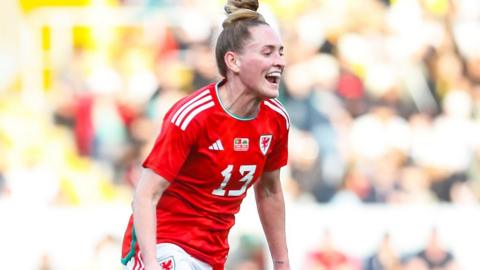 Rachel Rowe reflects on her wonder goal which earned Wales a 1-1 draw against Portugal in an international friendly.