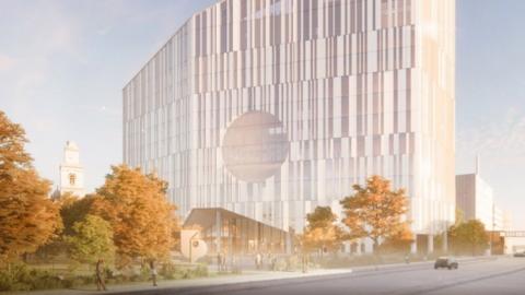 New University of Portsmouth building CGI
