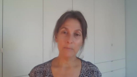 Rachel Goldberg, mother of one of Israeli hostages in Gaza