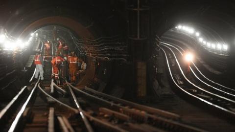 Underground workers