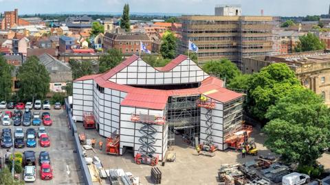 Shakespeare's Rose theatre in York