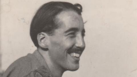 Christopher Lee during wartime