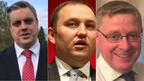 Blair McDougall, Ian Murray and Martin Whitfield