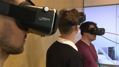 BT apprentices with VR