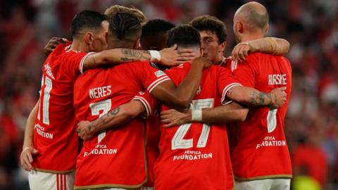 Benfica celebrate