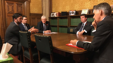 Conservative MPs and Chancellor Philip Hammond