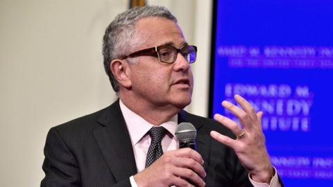 US legal analyst Jeffrey Toobin