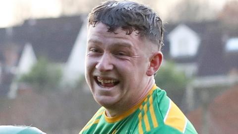 Keelan Molloy will be among the Dunloy hurlers hoping to bounce back from last weekend's county semi-final defeat in Sunday's Antrim Football final against holders Cargin