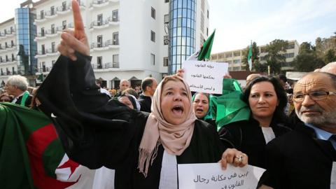Anti-government protests in Algeria