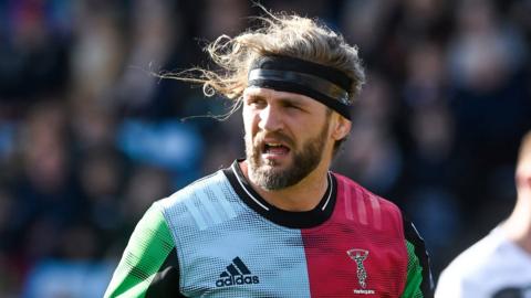 Harlequins openside flanker Luke Wallace