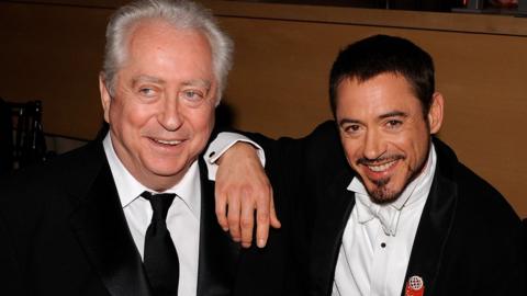 Robert Downey Sr and his actor son Robert Downey jr