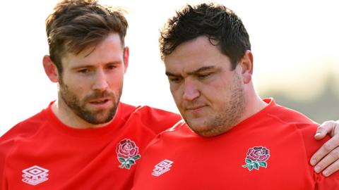 Jamie George and Elliot Daly