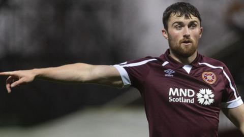 Heart of Midlothian centre-half John Souttar