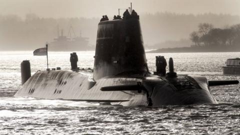 HMS Astute in 2009