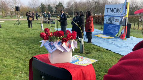 There are 380 memorials at the National Memorial Arboretum