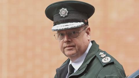 Former PSNI chief constable Simon Byrne