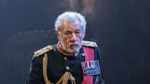 Ian McKellen as King Lear