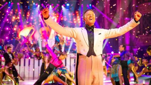 Strictly pro-dancer Kevin Clifton in Blackpool