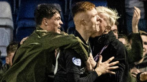 during a cinch Championship match between Inverness Caledonian Thistle and Ayr United at the Caledonian Stadium,