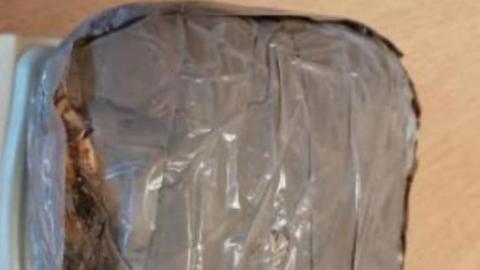 A bag of cocaine found in Haverhill, Suffolk