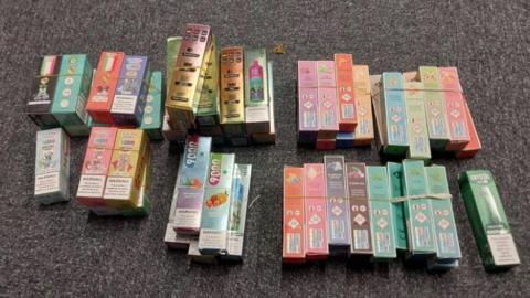 Illegal vapes seized from store in Holbeach Market