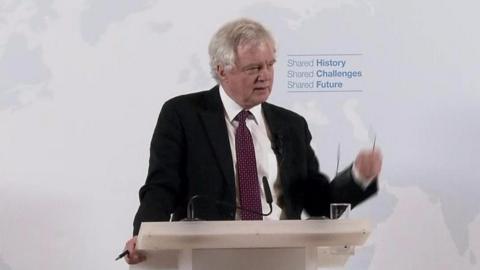David Davis says the UK will be able to negotiate a trade deal with the EU which allows it to develop its own regulatory standards but have them recognised by its partners.