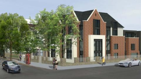 Proposed flats for Cathedral Road, Cardiff