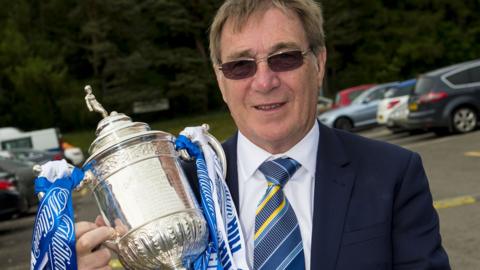 St Johnstone owner Geoff Brown