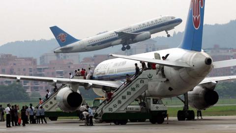 Flights within China are predicted to fully recover by the start of next month.